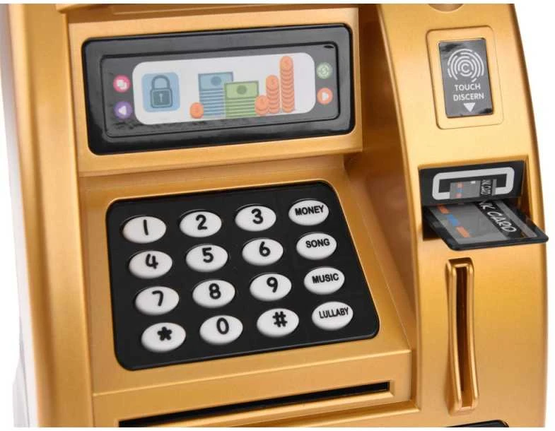 Jokomisiada Muzikinis bankų banko „Piggy Bank“ vaikams