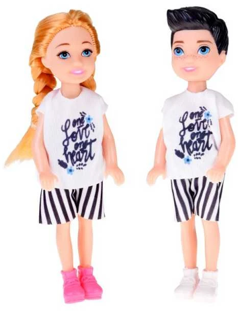 Jokomisiada Remote-controlled Rožinis CAR for dolls + boy and girl RC0734