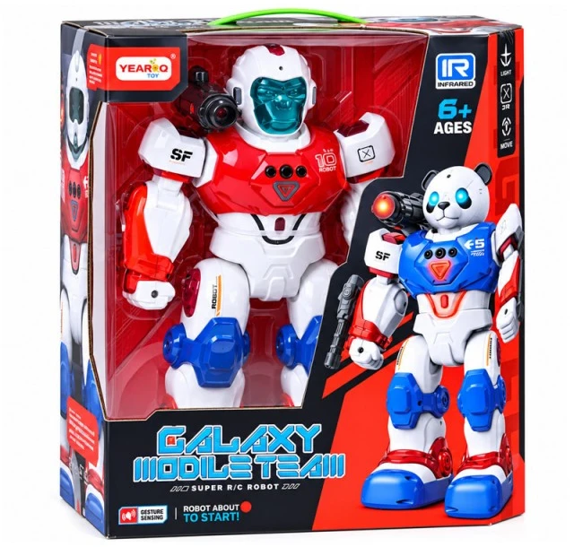 Jokomisiada Remote-controlled robot with remote control and gesture control - water vapor RC0807