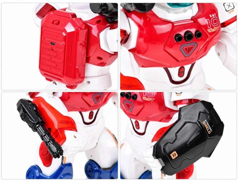 Jokomisiada Remote-controlled robot with remote control and gesture control - water vapor RC0807