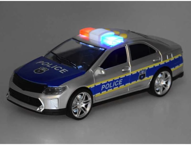 Jokomisiada Policijos automobilis policijos automobilis skleidžia šviesos garsus atidarant duris ZA5221