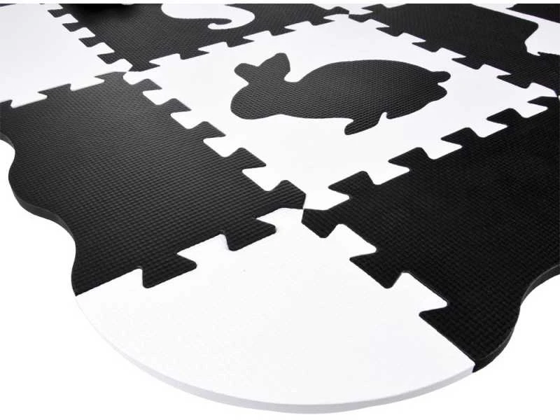 Jokomisiada Dėlionė FOAM Contrast Mat Animals Shapes