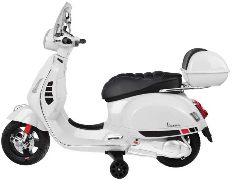 Jokomisiada Skuter elektrinis na akumulator VESPA GTS Super dla dziecka PA0333