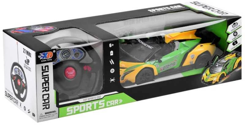 Jokomisiada sportinis automobilis su atidaromomis durelėmis + RC0583 nuotolinio valdymo pultas