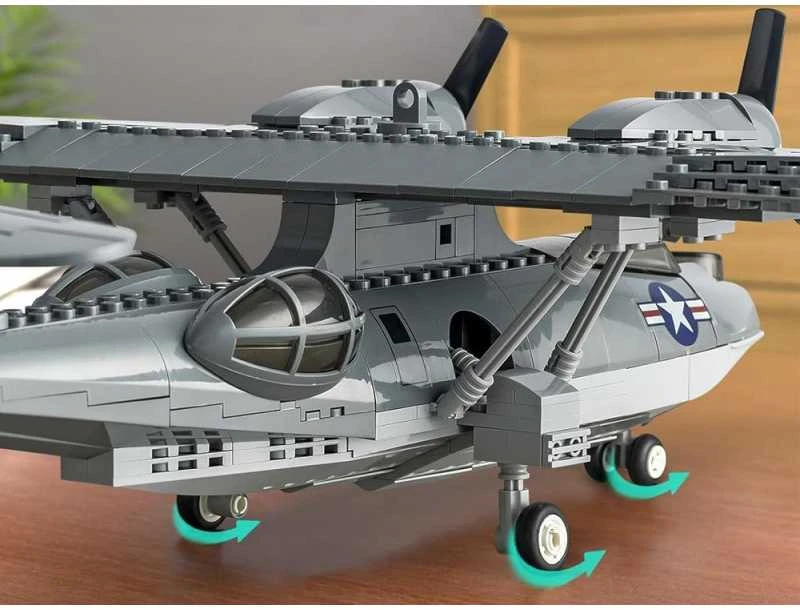 Jokomisiada Techniniai blokai kovinis orlaivis PBY-5A Catalina 364 elementai ZA5322