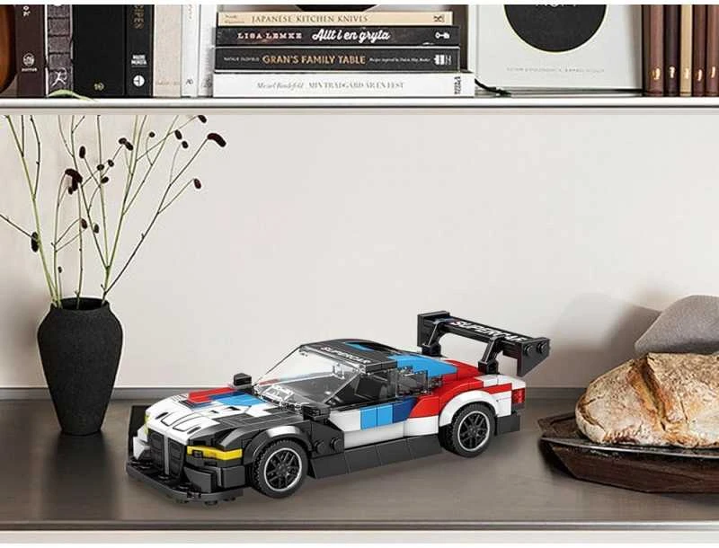 Jokomisiada Techniniai blokeliai Superauto RACING dažymas, spoileris 363 dalių ZA5780