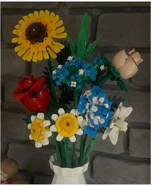 Jokomisiada Technical blocks Large bouquet of wild flowers ZA5461