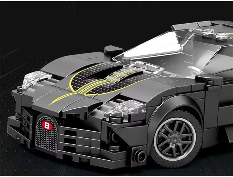 Jokomisiada Technical blocks Sports car Juodas LUXURY hypercar 298-pcs ZA5785