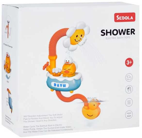 Jokomisiada Bath Shower Toy for Kids – Cute Flower & Duck ZA5928
