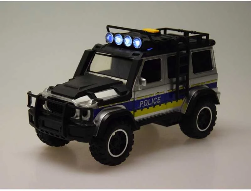 Jokomisiada Visureigis policijos automobilis su šviesos ir garso pavara ZA5410