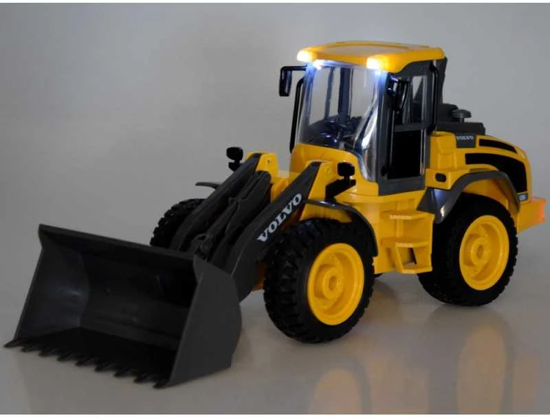 Jokomisiada VOLVO buldozeris 1:16 Nuotoliniu būdu valdomas judantis + šviesa + garsas RC0690