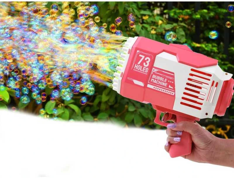 Jokomisiada „Toy Bazooka“ pistoletas, skirtas išleisti muilo burbulus ZA4417
