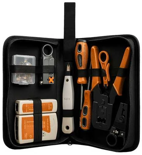 Bigstren Cable Tester - Bigstreen 25835 Network Kit