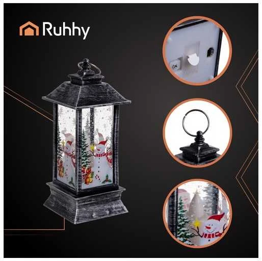 Sidabrinis LED Christmas Lantern Ruhhy 26755