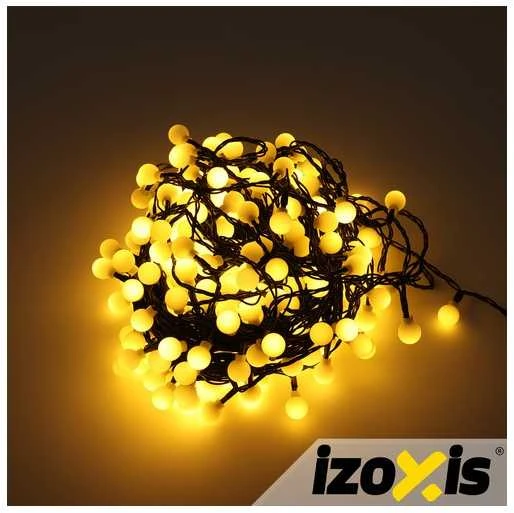 Kalėdinių kamuoliukų lemputės 300LED 30m Izoxis 26264