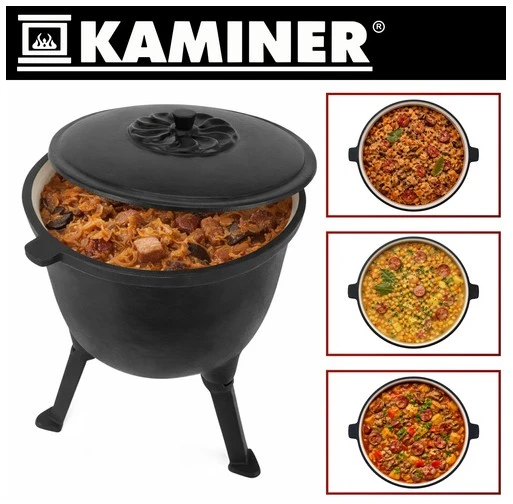Kaminer emaliuotas ketaus virdulys 8l