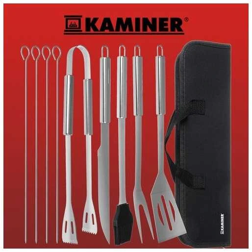 Kaminer Kepsnines reikmenys - 9 priedu rinkinys + deklas