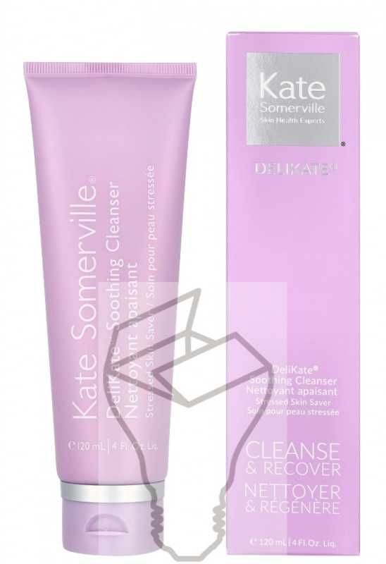 Kate Somerville DeliKate Soothing Valiklis raminamasis veido prausiklis, 120 ml