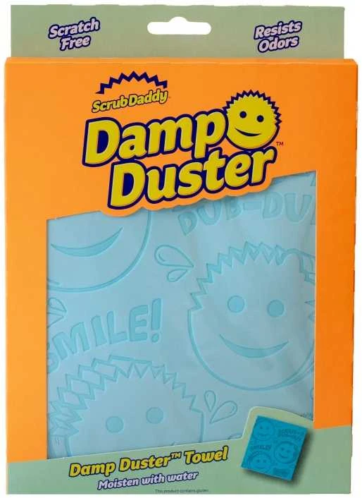 Kempinė-šluostė Scrub Daddy Damp Duster Rankšluostis, mėlyna