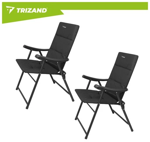 Kempingo kėdės 59x70x91cm - 2 vnt. Trizand