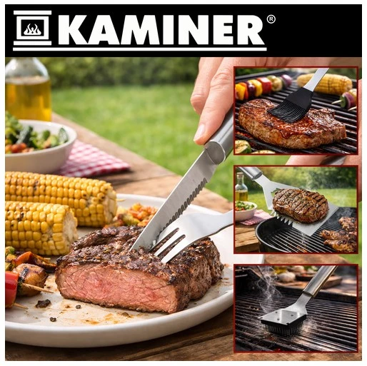 Kaminer grill utensil set - 26 pcs.