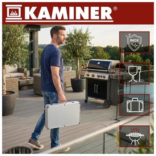Kaminer grill utensil set - 26 pcs.
