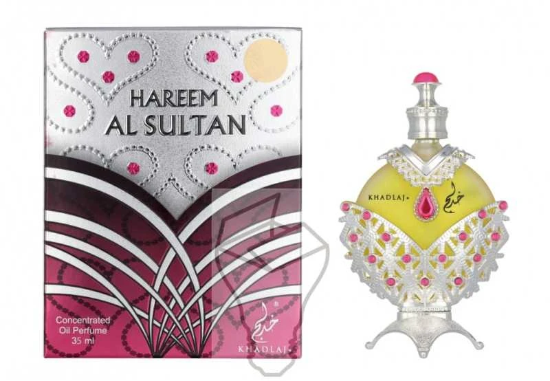 Khadlaj Hareem Al Sultan Sidabrinis Attar Perfume Oil, 35 ml
