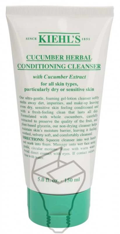 Kiehl´s Kiehls Kiehl's Cucumber Herbal Conditioner Valiklis veido prausiklis sausai / jautriai odai, 150 ml