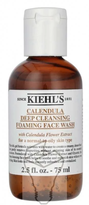 Kiehl´s Kiehl's Calendula Deep Cleansing Foaming Face Wash veido prausiklis su medetkomis, 75 ml