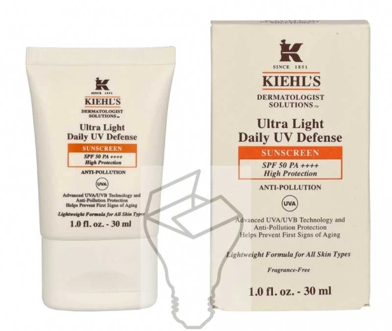 Kiehl´s Kiehl's Dermatologist Solutions Ultra Light Daily UV Defense SPF 50 veido kremas nuo saulės, 30 ml