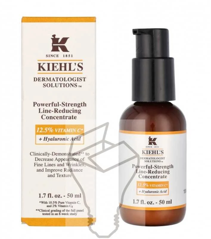 Kiehl´s Kiehls Kiehl's Powerful Strength Line mažinantis koncentratas, 50 ml