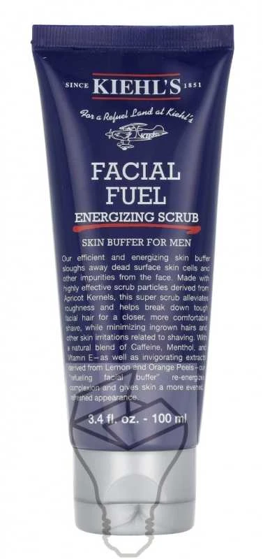 Kiehl´s Kiehls Men Facial Fuel Energizing Scrub energizuojantis veido šveitiklis vyrams, 100 ml