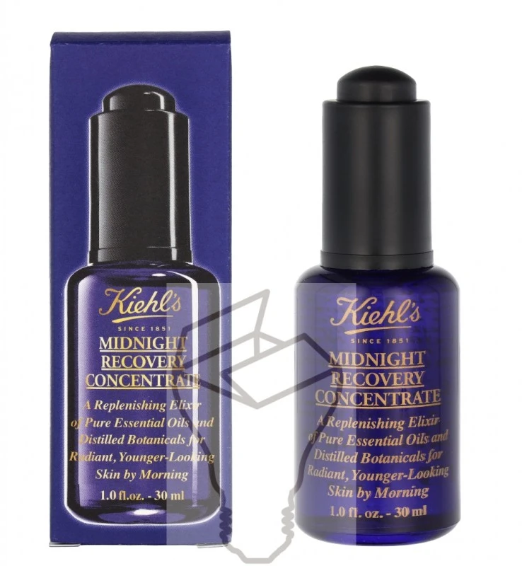 Kiehl´s Kiehl's Midnight Recovery Concentrate atkuriamasis naktinis veido aliejus, 30 ml