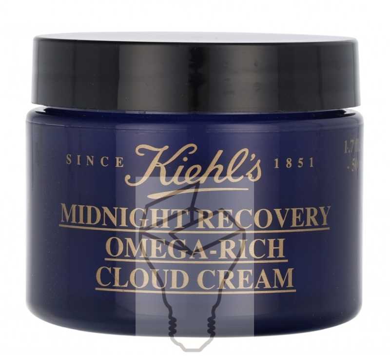 Kiehl´s Kiehl's Midnight Recovery Omega Rich Cloud Kreminis atkuriantis naktinis veido kremas su omega rūgštimis, 50 ml