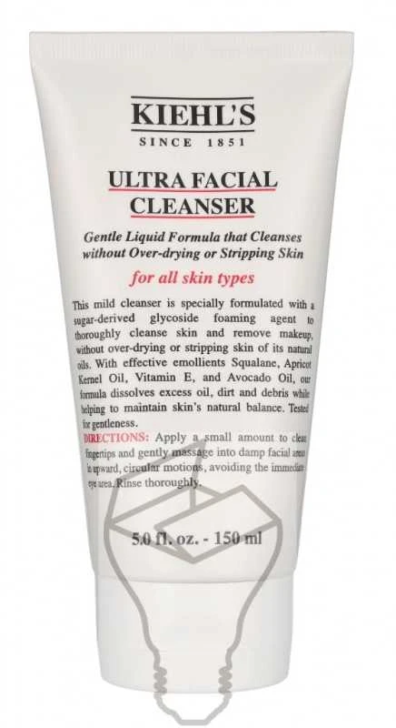 Kiehl´s Kiehl's Ultra Facial Valiklis veido prausiklis visų tipų odai, 150 ml