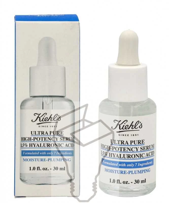 Kiehl's Kiehl´s Odos serumas sausai odai Ultra Pure 1,5 % hialurono (didelio poveikio rūgščių serumas) 30 ml