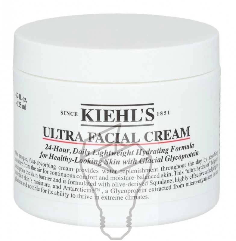Kiehl´s Kiehl's 24-Hour Ultra Facial Kreminis kasdienis drėkinamasis kremas veidui, 125 ml