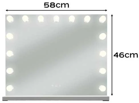 Cosmetic mirror 58x46cm LED Soulima 26129
