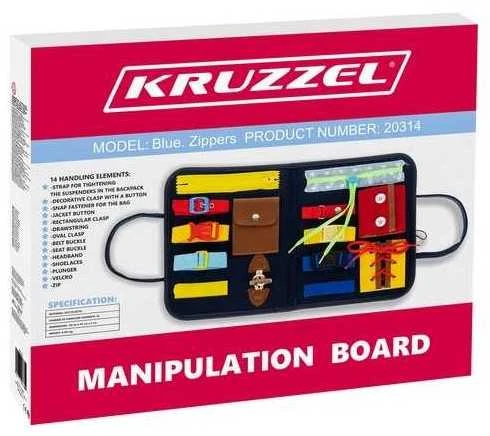 KRUZZEL sensorinis manipuliacinis lagaminėlis