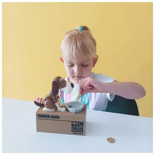 Iso Trade Baterija operated piggy bank - ruda dog 22470