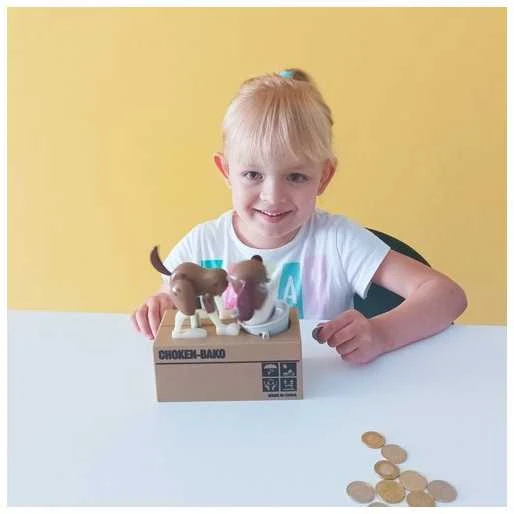 Iso Trade Baterija operated piggy bank - ruda dog 22470