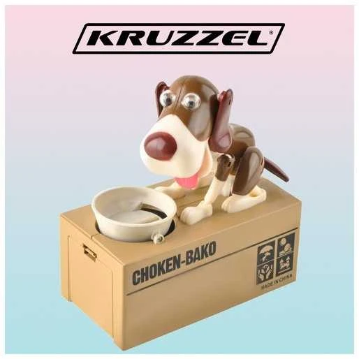 Iso Trade Baterija operated piggy bank - ruda dog 22470