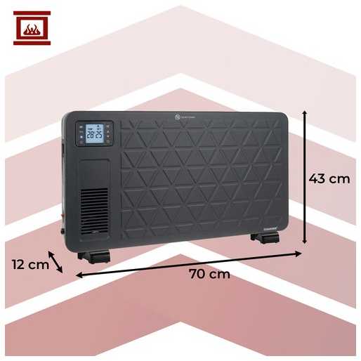KAMINER ZIFLO 2300W konvektorinis šildytuvas su WiFi valdymu