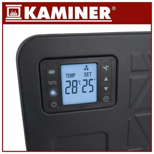 KAMINER ZIFLO 2300W konvektorinis šildytuvas su WiFi valdymu