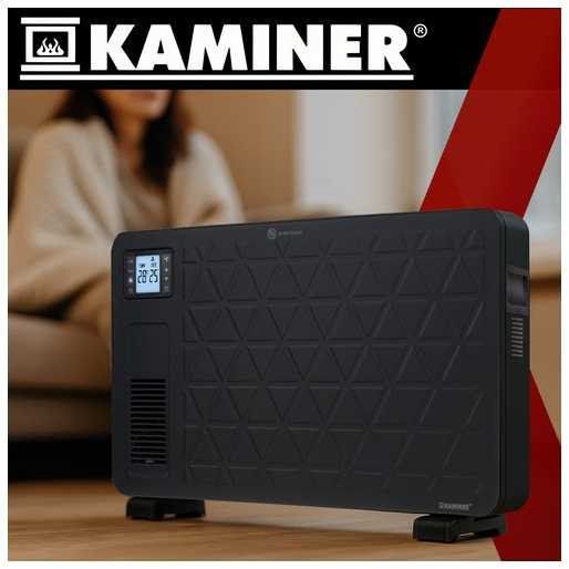 KAMINER ZIFLO 2300W konvektorinis šildytuvas su WiFi valdymu