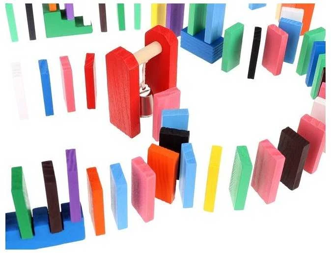 Kruzzel Mediniai domino 1080 vnt