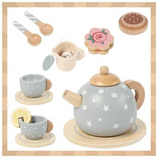 Children's tea set pilka Kruzzel 26394