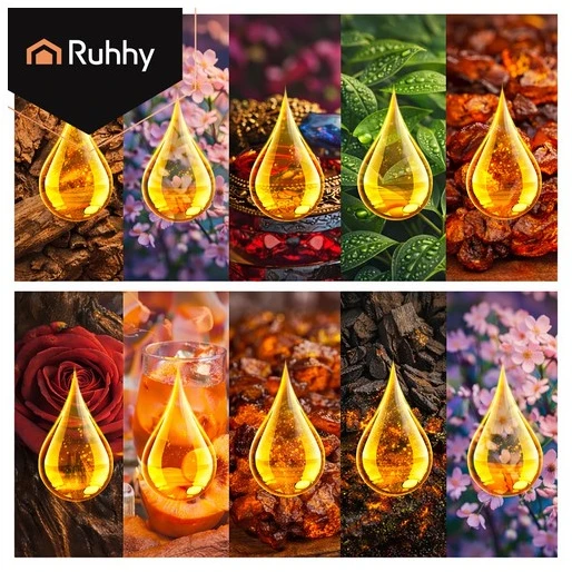 Kvapnusis aliejus - 10 vnt. rinkinys, 10 ml Ruhhy 27222