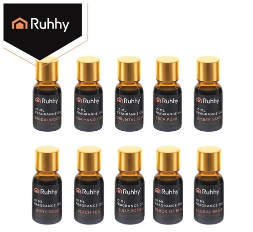 Kvapnusis aliejus - 10 vnt. rinkinys, 10 ml Ruhhy 27222