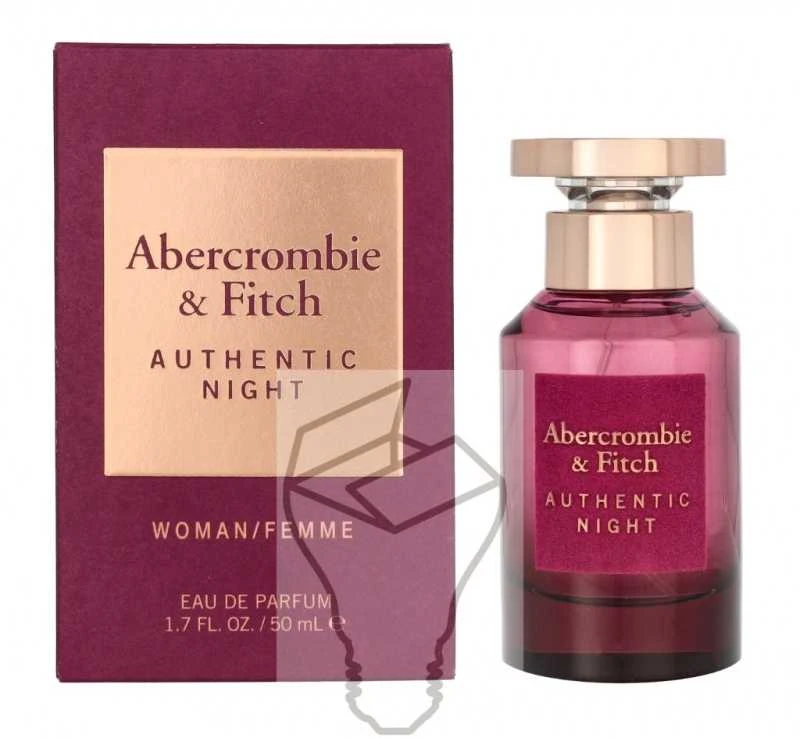 Abercrombie & Fitch Authentic Night Women EDP parfumuotas vanduo moterims, 50 ml